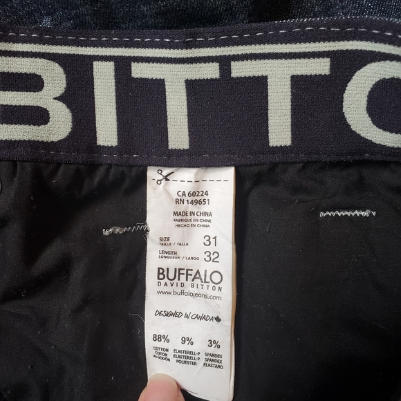 Buffalo Men's Bronco-X Athletic Stretch Fit Blue Jeans, 31 Waist - Picture 4 of 7